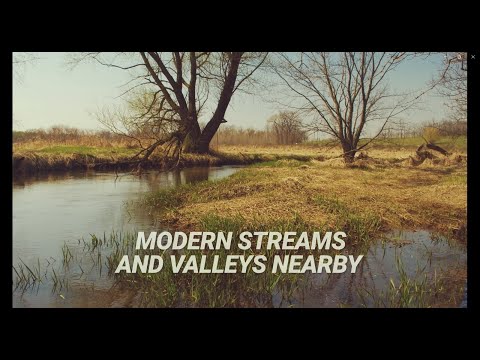 Geology at Pope Farm Conservancy: Modern Streams and Valleys Nearby